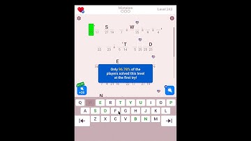 Cryptogram: The Solution For Level 243! - Step by Step Word Brain Puzzle