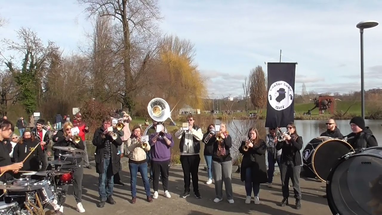 Guggemuusig Basler Leue (Marschprobe Grün 80/ 4.2.2024)