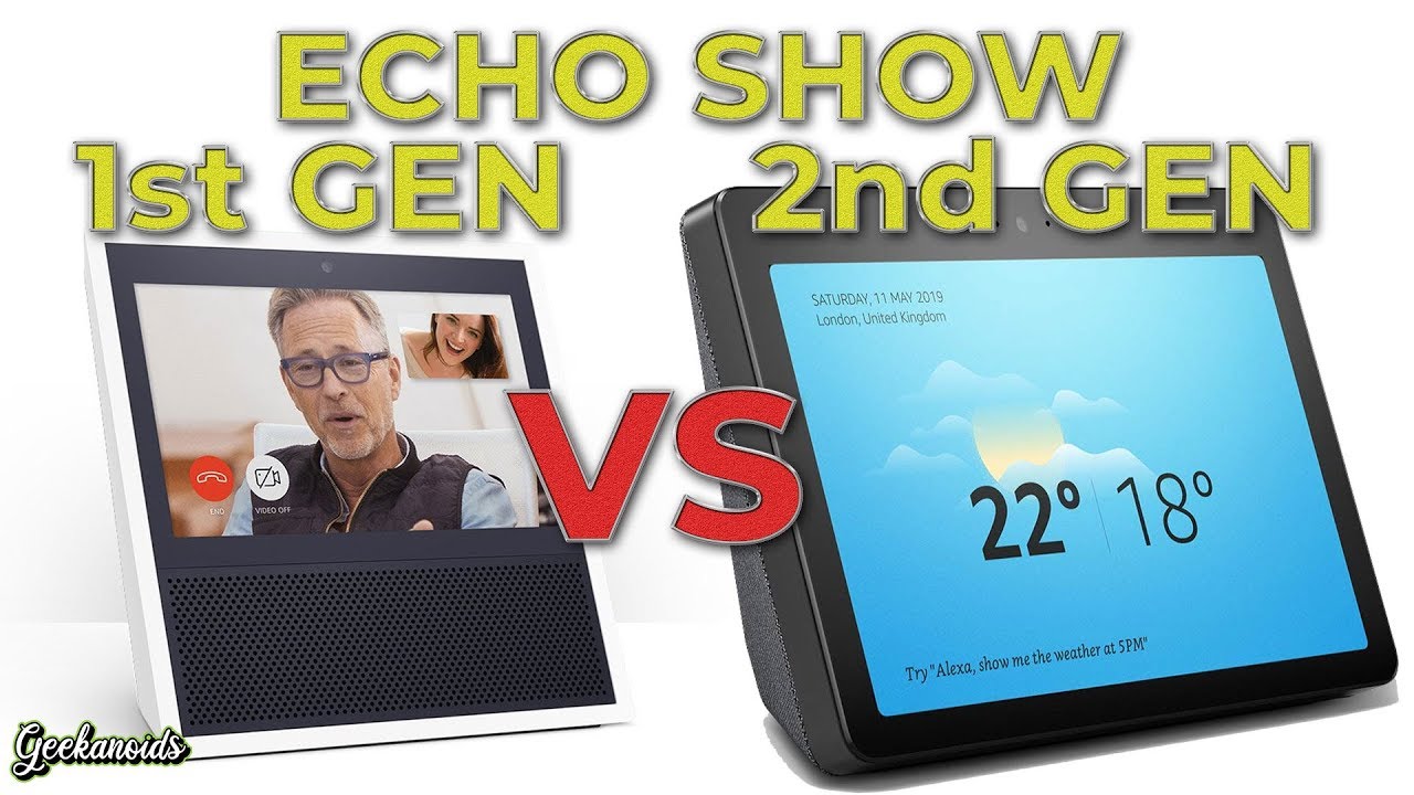 amazon echo 1st gen vs 2nd gen