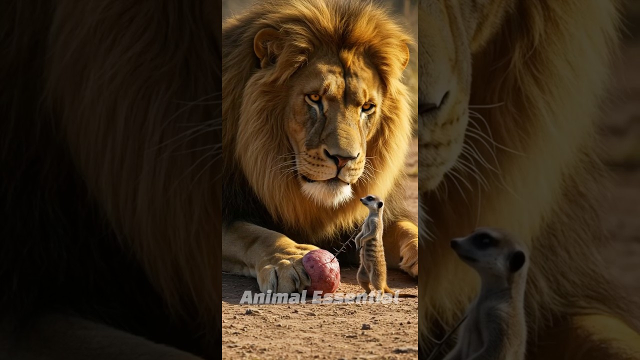 When the King Need a Tiny Surgeon: Lion’s Great Pimple Crisis❗️🦁