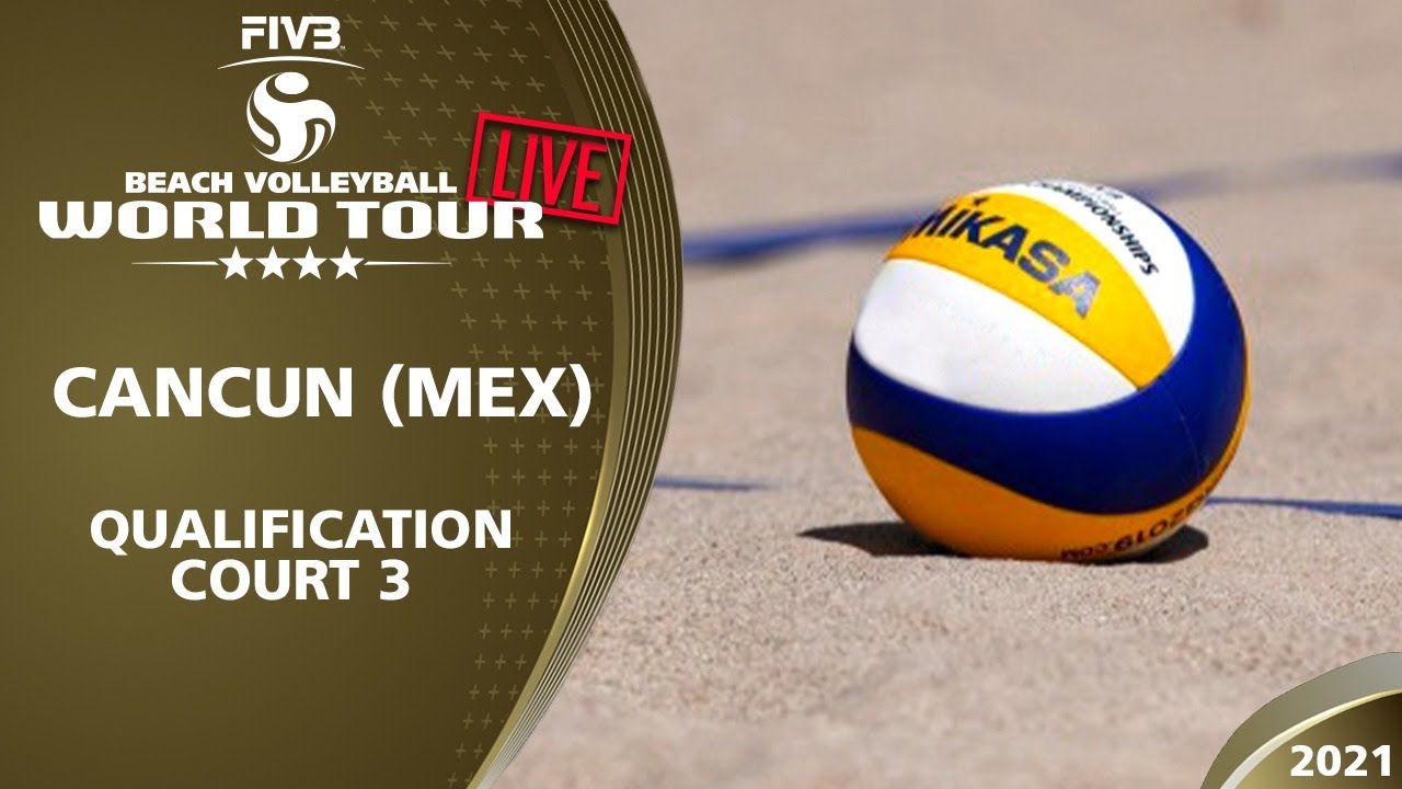 LIVE 🔴 Womens and Mens Quali - Court 3 4* Cancun 2021 #1