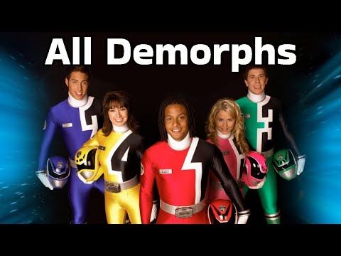 Power Rangers SPD - All Demorphs