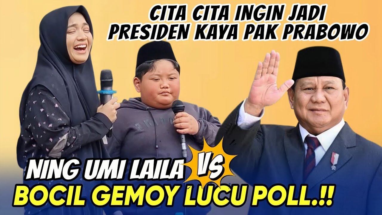 Ning Umi Laila VS Bocil Gemoy Lucu Poll |  live Kepakisan Batur Banjarnegara