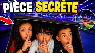 On Crée Une Pièce Secrète Dans Un Trampoline Parc 🤫