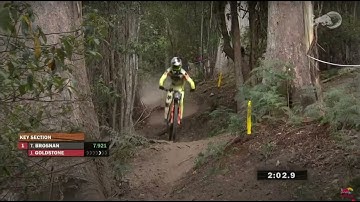 Jackson Goldstone’s Winning Run, RedBull Hardline Tasmania 2025 #mtb  #marinsanquentin3 #trekroscoe8