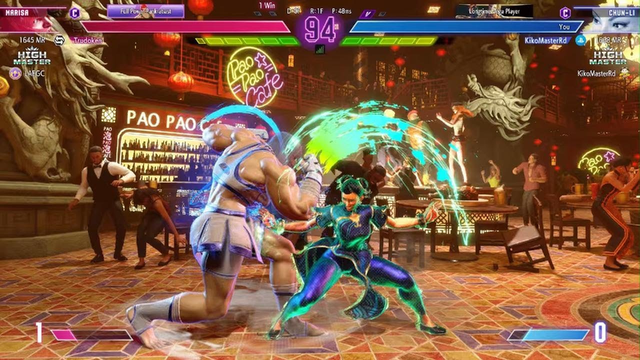 Chunli vs Blanka RankUp Grand Master