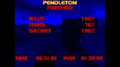 DOOM: Anomaly Report UV-Max Speedrun Maps 1-10 in 39:10 on PS4