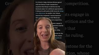 An update on the Kroger Albertsons Merger!  OG Video:  @Econ with Sarah, PhD  FTC Video:  @Econ