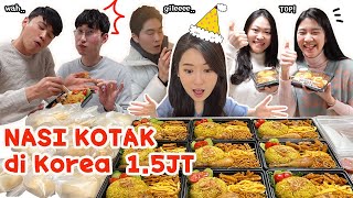 Making Indonesian Traditional NASI KUNING Lunchbox in Korea