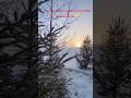 Sunrise (and me falling). Upper Peninsula of Michigan