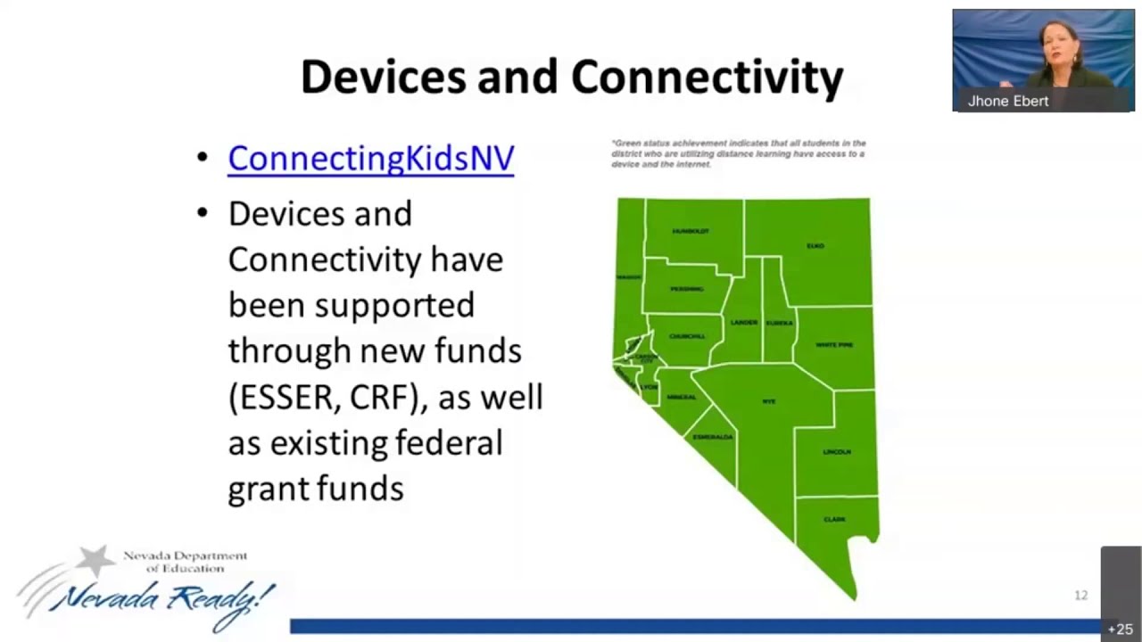 Nevada Advisory Committee Web Hearing on Distance Learning and Equity in Education Improving Distanc