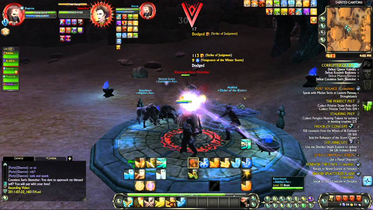 Rift - Countess Surin Skenobar Boss Fight