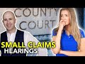 What Happens At A Small Claims Hearing | BlackBeltBarrister