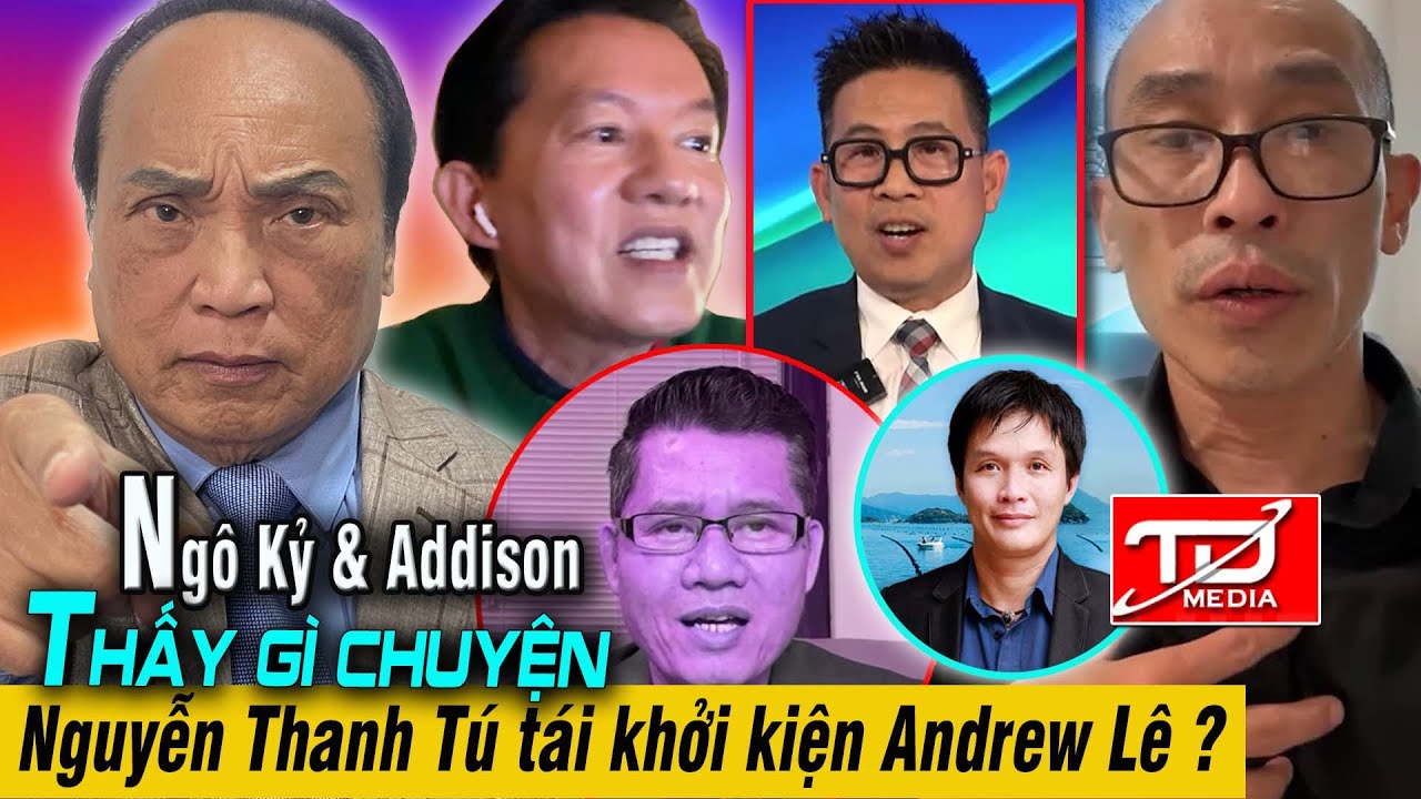 Bất ngờ giờ G : Nguyễn Thanh Tú tái khởi kiện Andrew Lê & Tony Phạm