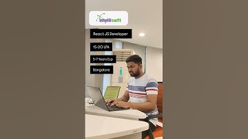 IntelliSwift is Hiring for the Senior React JS Developer #05 ||#ytshorts #youtubeshorts #utsavchavda