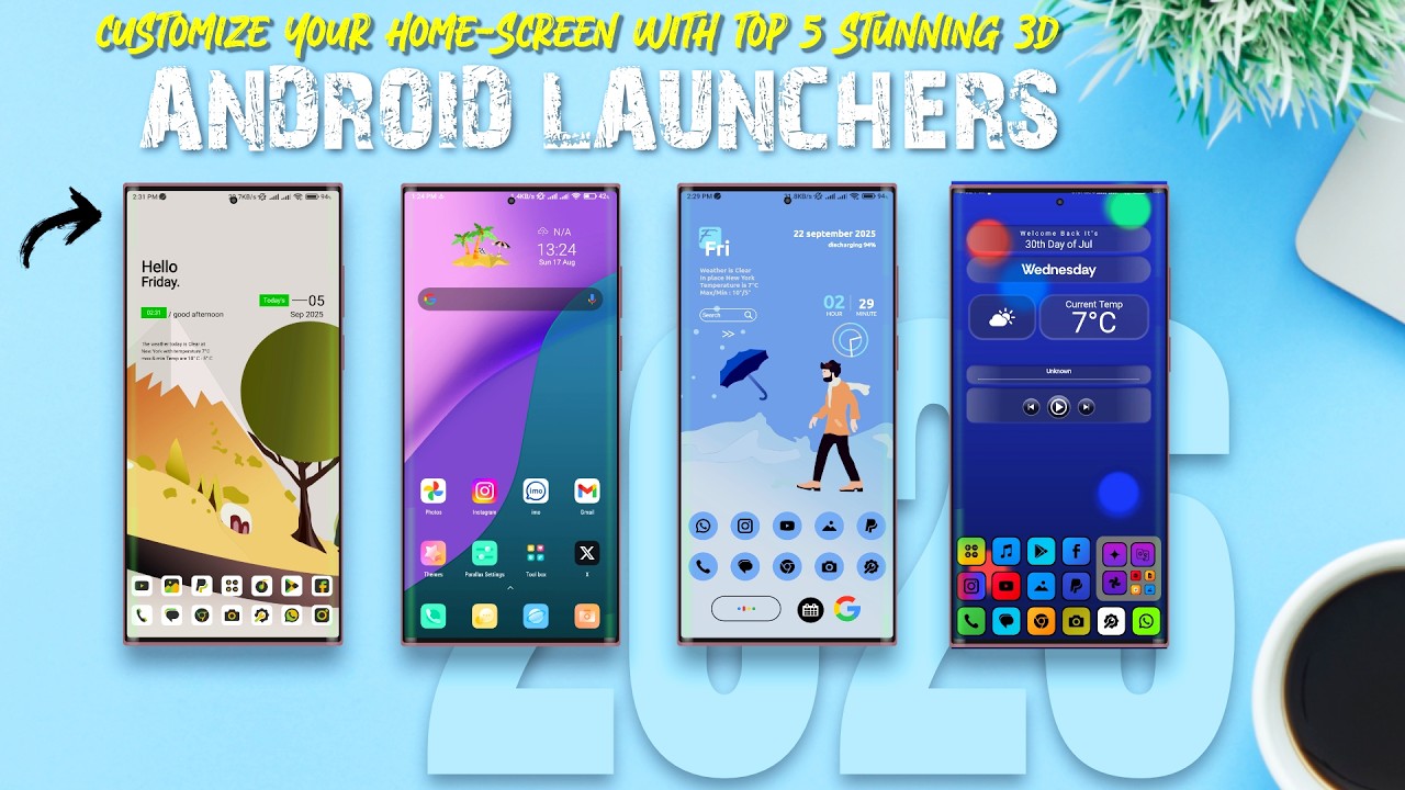 Top 5 Best 3D & Visual Android Launchers 2026: The Ultimate ...