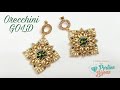 Video Tutorial Orecchini Gold con Swarovski in collaborazione con Perlinebijoux