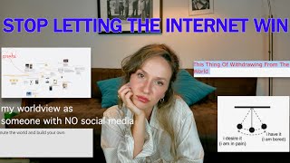 I have 0 social media. How I use the internet instead of letting the internet use me.
