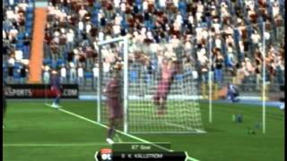 FiFA 11 Demo : Crazy Goal celebration Glitch