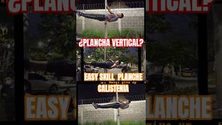 Plancha en barra vertical calistenia #motivation #streetworkout #Pole Planche #colombia #sports