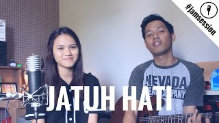 Miniatura del video "MIKE MOHEDE FEAT. ANDRE DINUTH - JATUH HATI (Cover) | Audree Dewangga, Yotari Kezia #AnggaNgeJam"