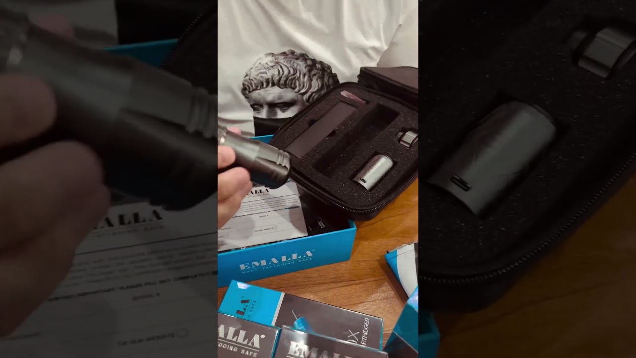 EMALLA Grand Machine Unboxing 🎁 | Tattoo machine