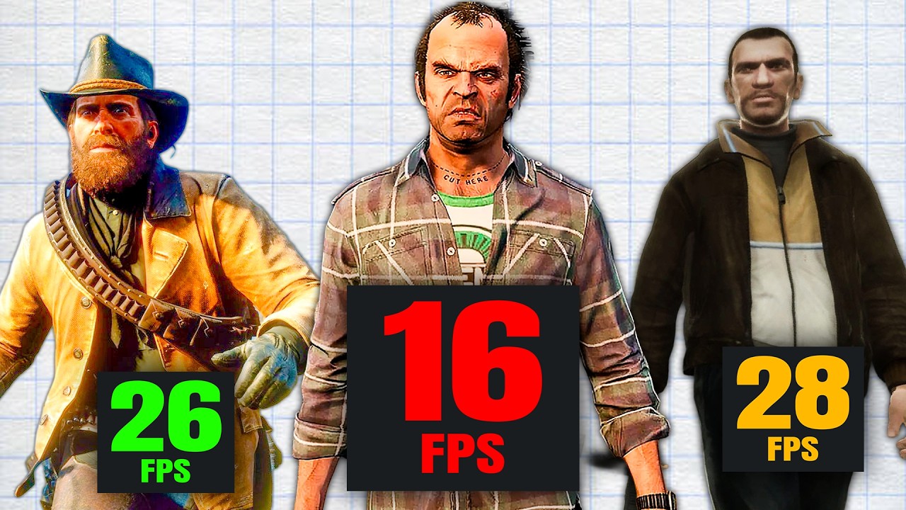 Será que os jogos da Rockstar Games eram realmente otimizados?