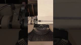 Typewriter Operation