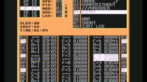 Commodore 64 Cyber Tracker Attempt