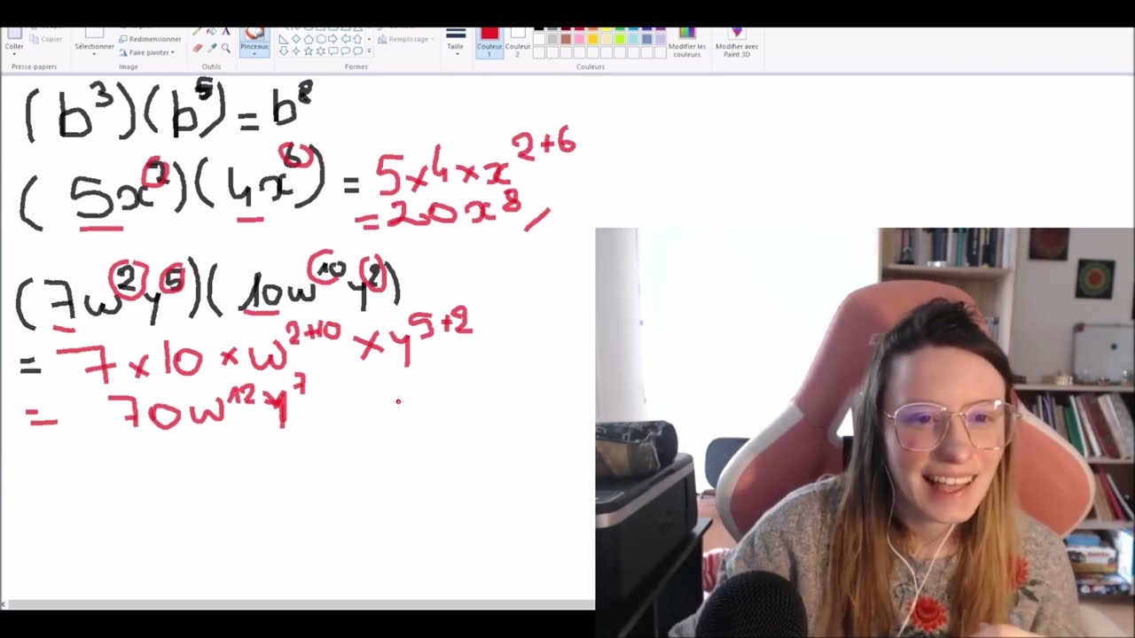 ASMR : Je t'apprend une méthode de résolution d'équation ♥