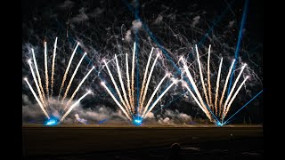 Nočná Show Festivalu Letectva V Piešťanoch 2023
