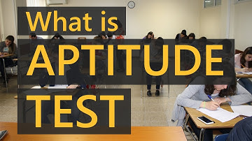What is Aptitude Test | Aptitude test Components | Education Terminology || SimplyInfo.net