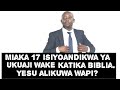 ASKOFU GWAJIMA YESU ALIKUWA WAPI MIAKA ISIYO ANDIKWA YA UDOGO WAKE