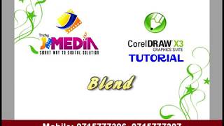 Corel Draw X3 # TAMIL TUTORIAL 70_Blend