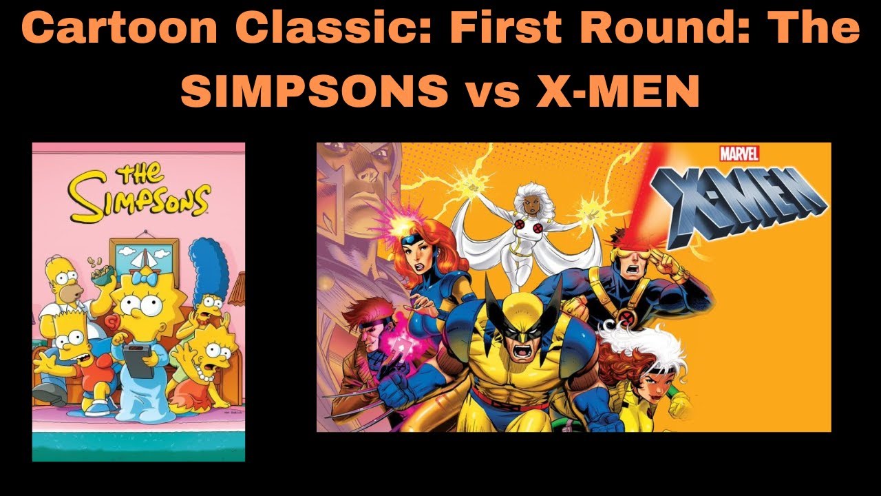classic-cartoons-first-round-the-simpsons-vs-x-men-youtube