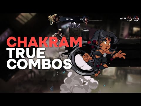 New Weapon Chakram True Combos | Priya Crazy 3-Piece Combo #brawlhalla