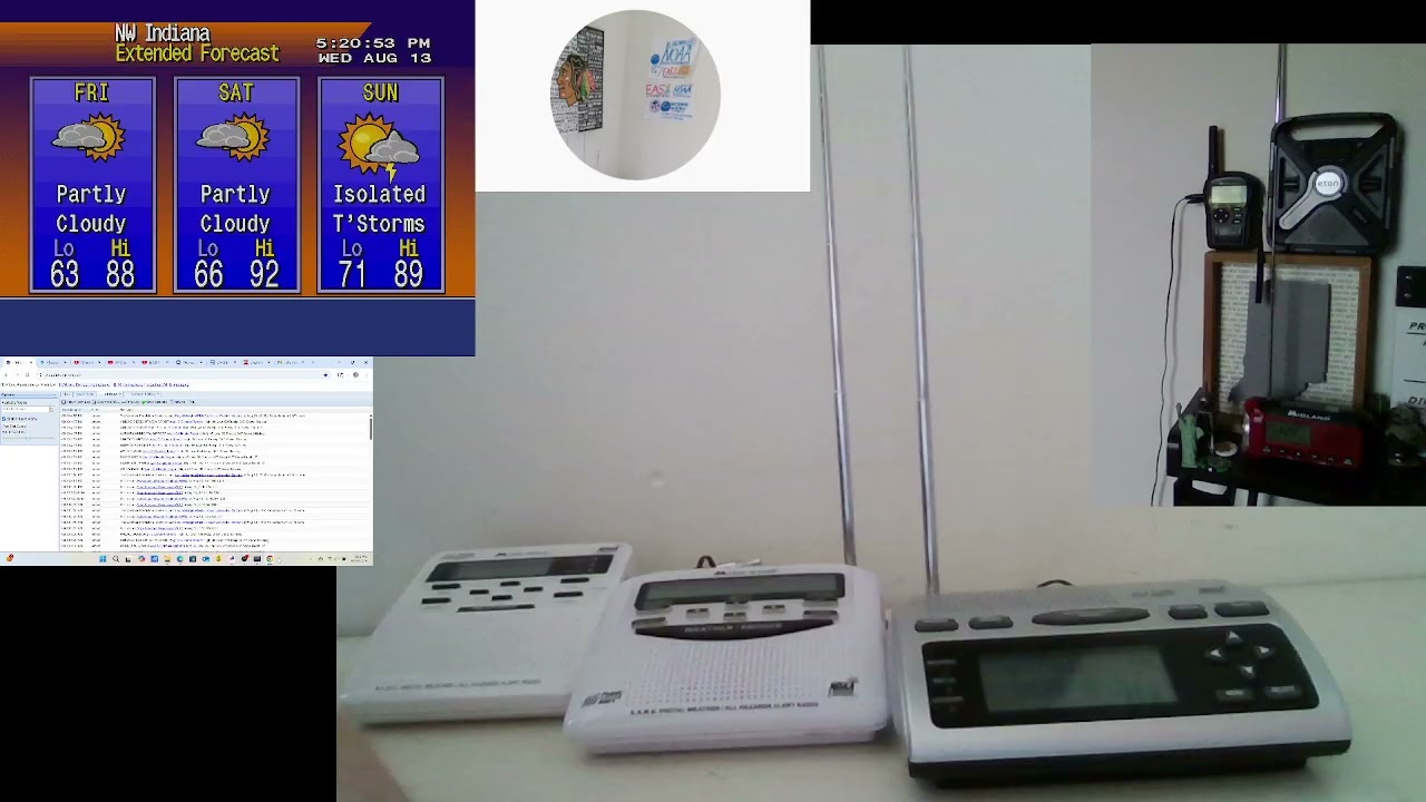 My Weather Radios LIVE Stream on Livepeer Studio!