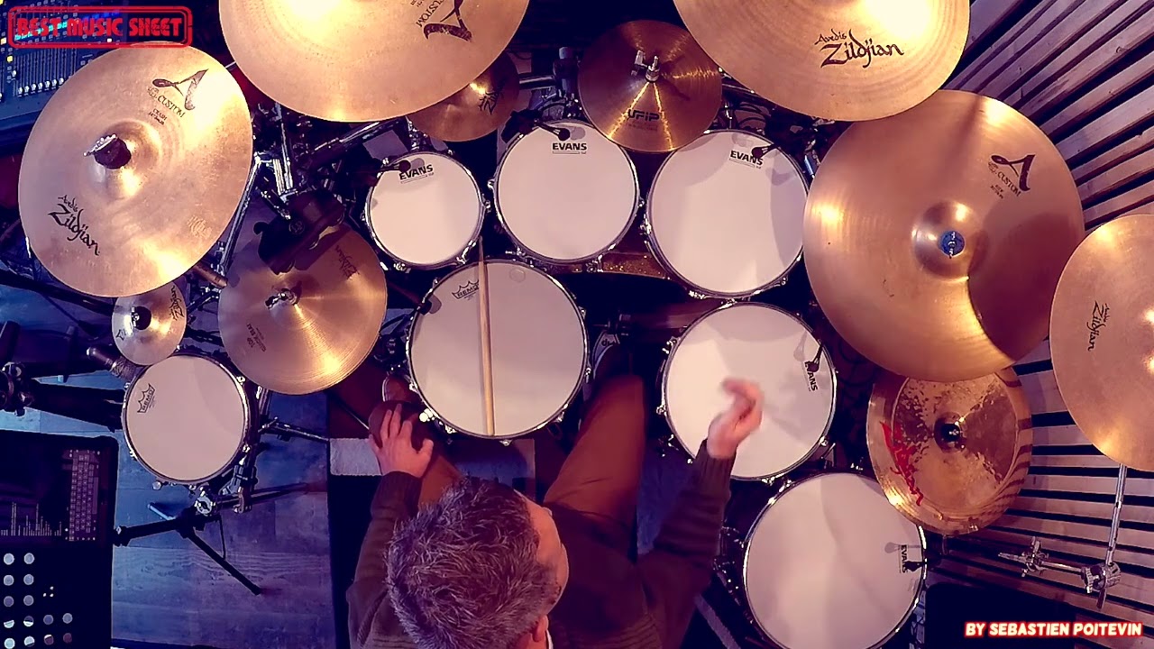 BEST MUSIC SHEET Mon set de cymbales par Sebastien Poitevin