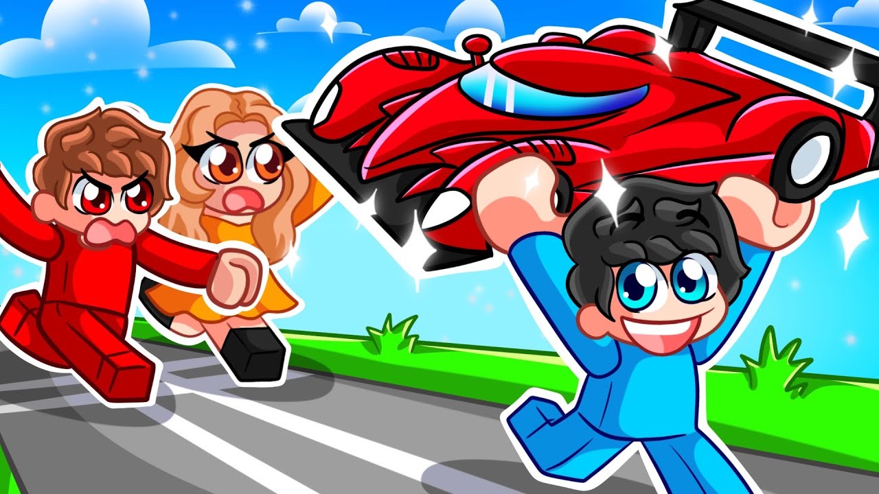 Robando los Coches MÁS CAROS en Roblox Roba un Auto!