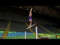 Sunisa Lee Bar Routine, Training Day 2 - 2018 Pacific Rim Championships