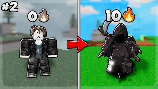 I reached a 10 WINSTREAK with 0 ROBUX in Roblox Bedwars.. (#2)