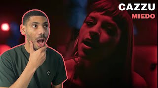 CAZZU - MIEDO | FIRST AMERICAN REACTION OMG ! 😳 ELLA ES CALIENTE 🔥🇦🇷