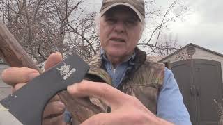 Wicing Throwing Hatchet - Test and Evaluation