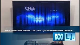 Once Upon A Time Season 1 2012, Disc 3 Blu-Ray Menu Walkthrough