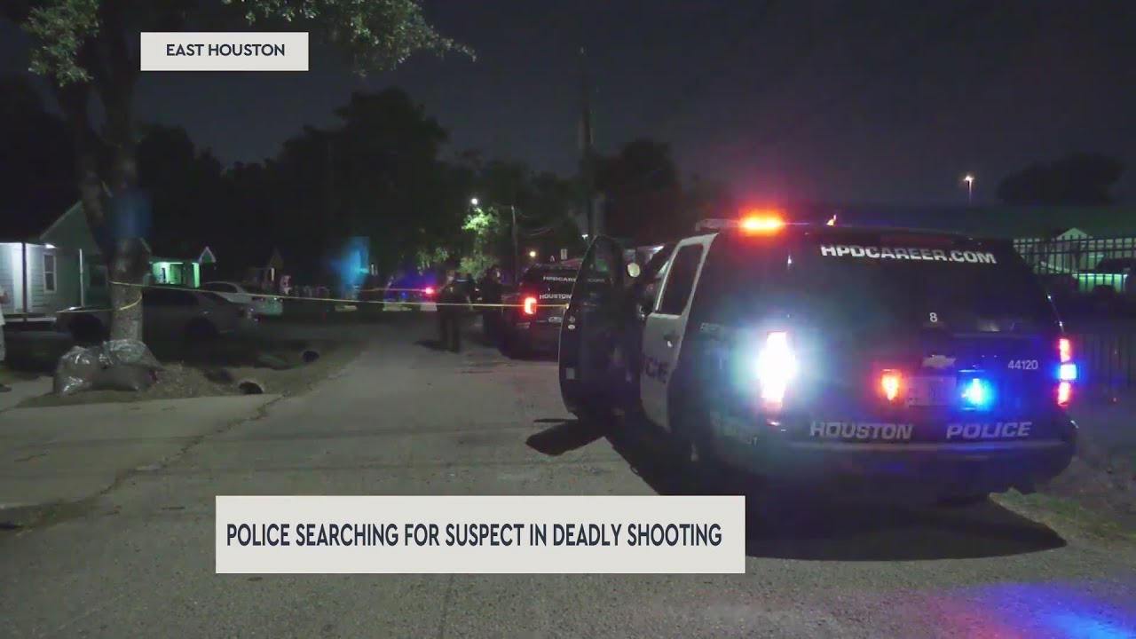 Police searching for suspect in deadly east Houston shooting YouTube