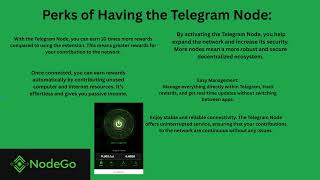 Join Nodego On Telegram And Start Earning