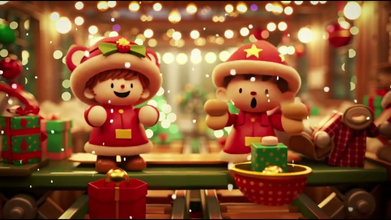 🎄 Santa Claus Village — Cozy Christmas Fairy World | Dreamy ASMR Ambience