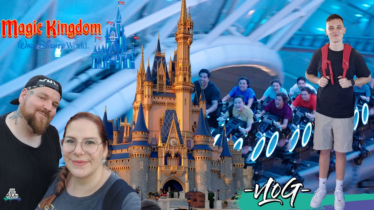 Ein magisches Königreich voll mit Achterbahnen und anderen Rides - Orlando VLOG - Ride Review - 2023