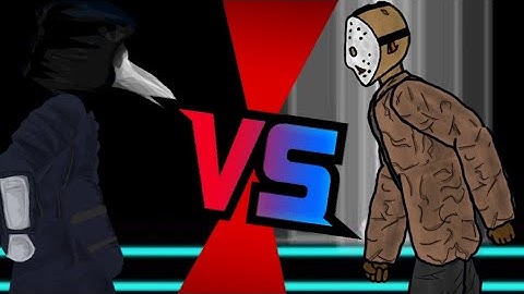Scp 049 Vs Jason | Drawing Cartoons 2