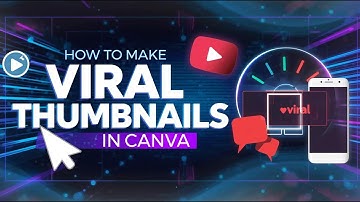 How I Make My Thumbnails in 5 Minutes | Canva Tutorial